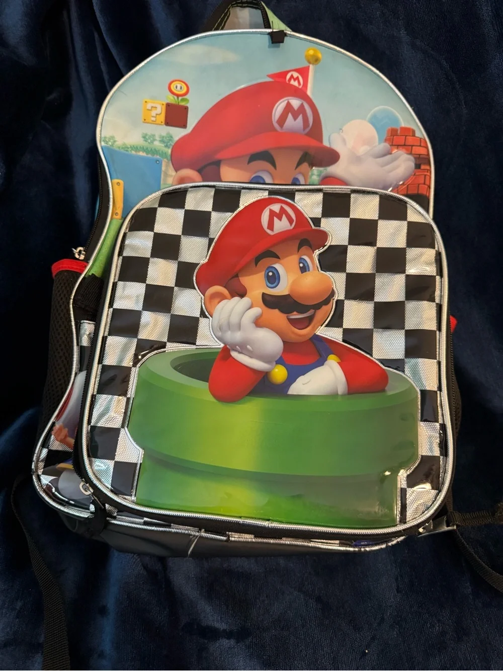 Super Mario Bros vibrant super
